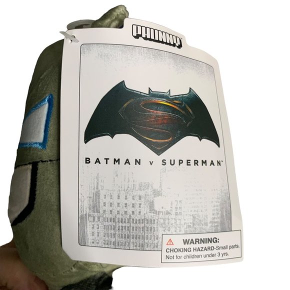 Phunny Kidrobot Batman V Superman Plush Toy Loot Crate 8.5 in Soft Stuffed NEW - Picture 5 of 6